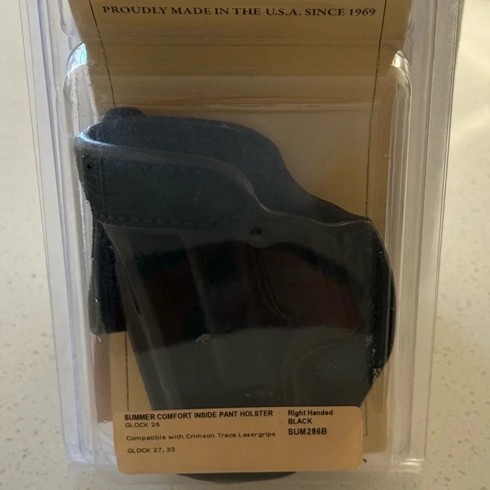 GALCO Gun leather Black Inside Pant Holster New